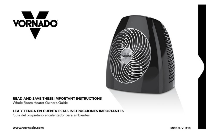 Vornado VH110 owner's guide