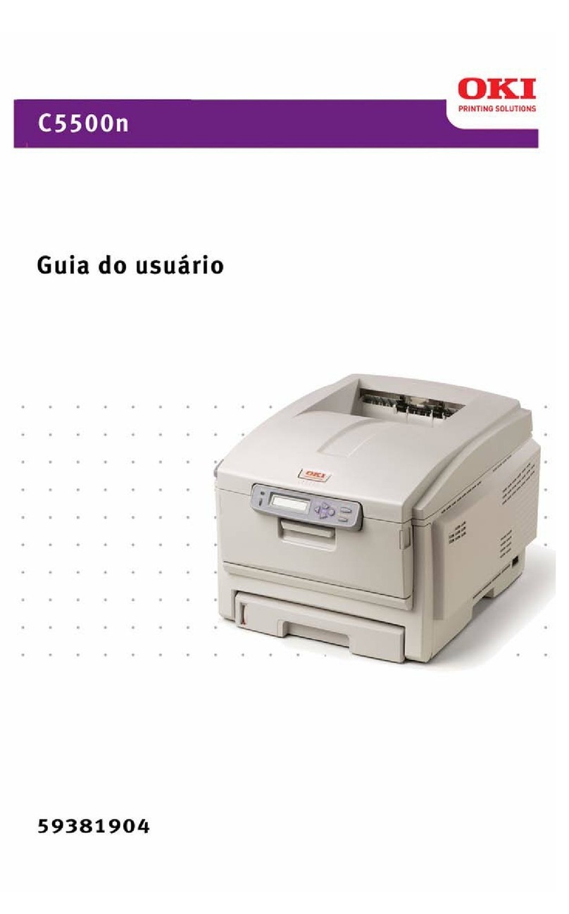 Oki C5500n Series User manual
