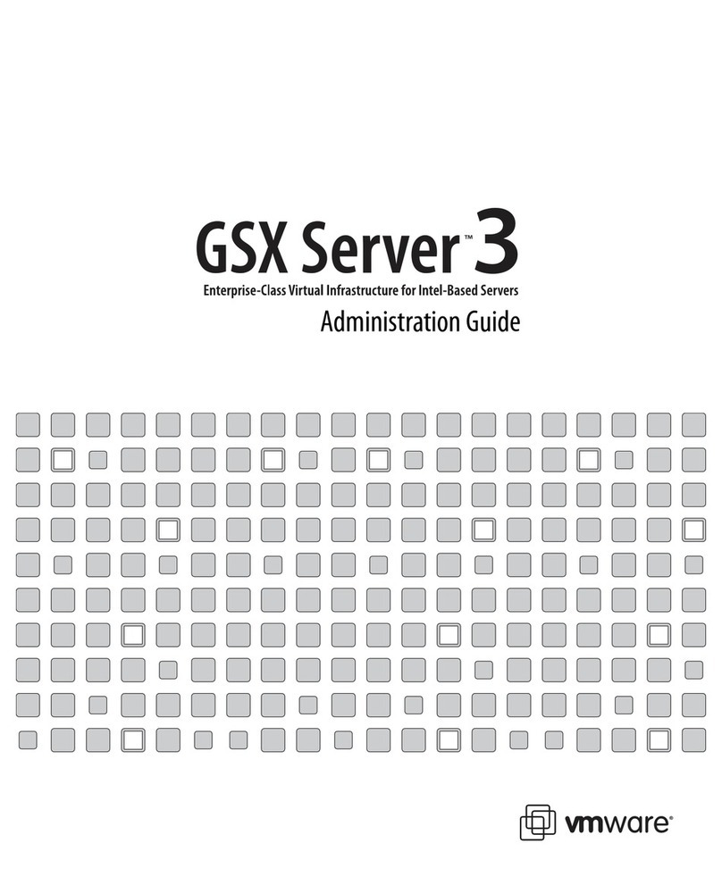 VMware GSX Server 3 Administration Instruction Manual