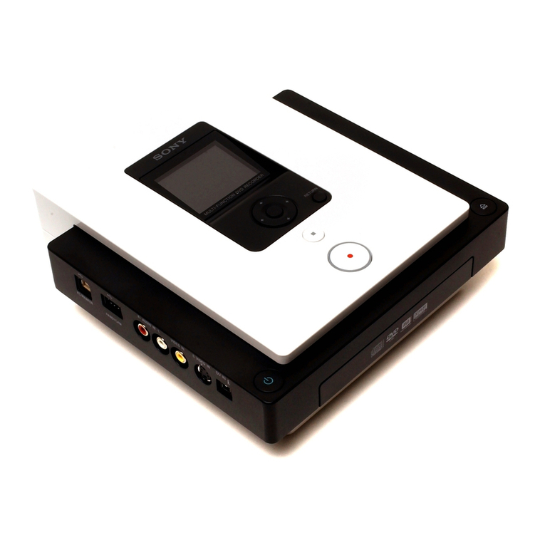 Sony DVDirect VRD-MC3 User manual