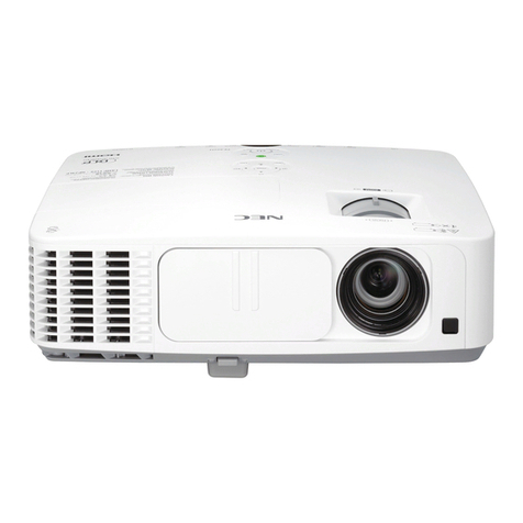 NEC PE401H User manual