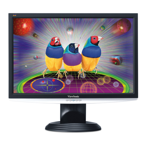 ViewSonic VX1940W - 19" LCD Monitor User manual