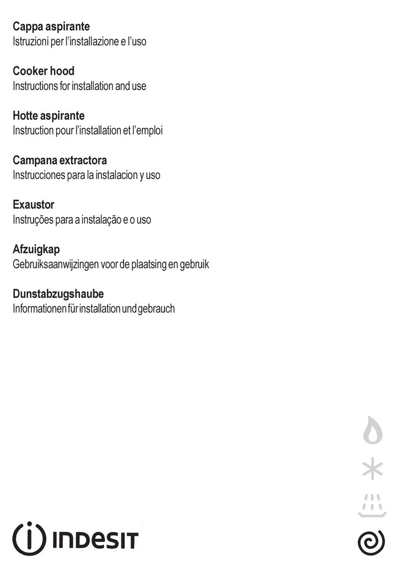 Indesit H571 Instructions for  and use Instructions for installation and use