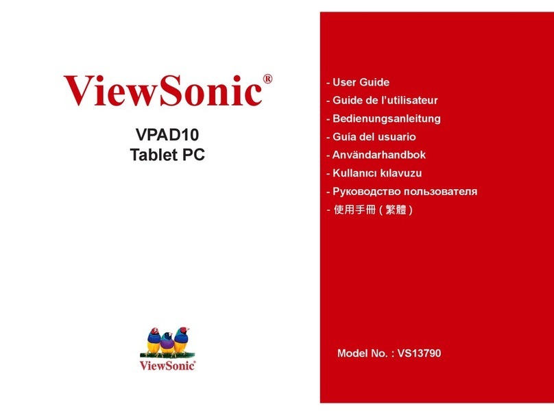 ViewSonic VPAD10 VS13790 User manual