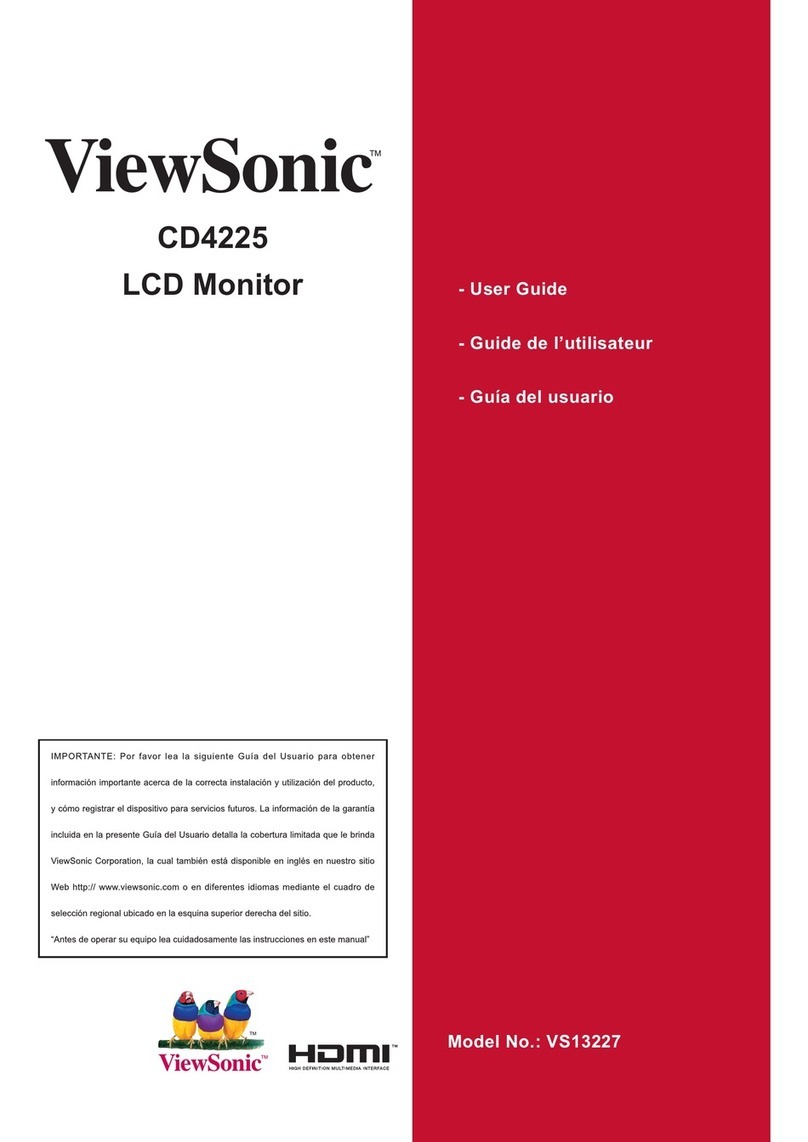 ViewSonic CD4225 Quick start guide