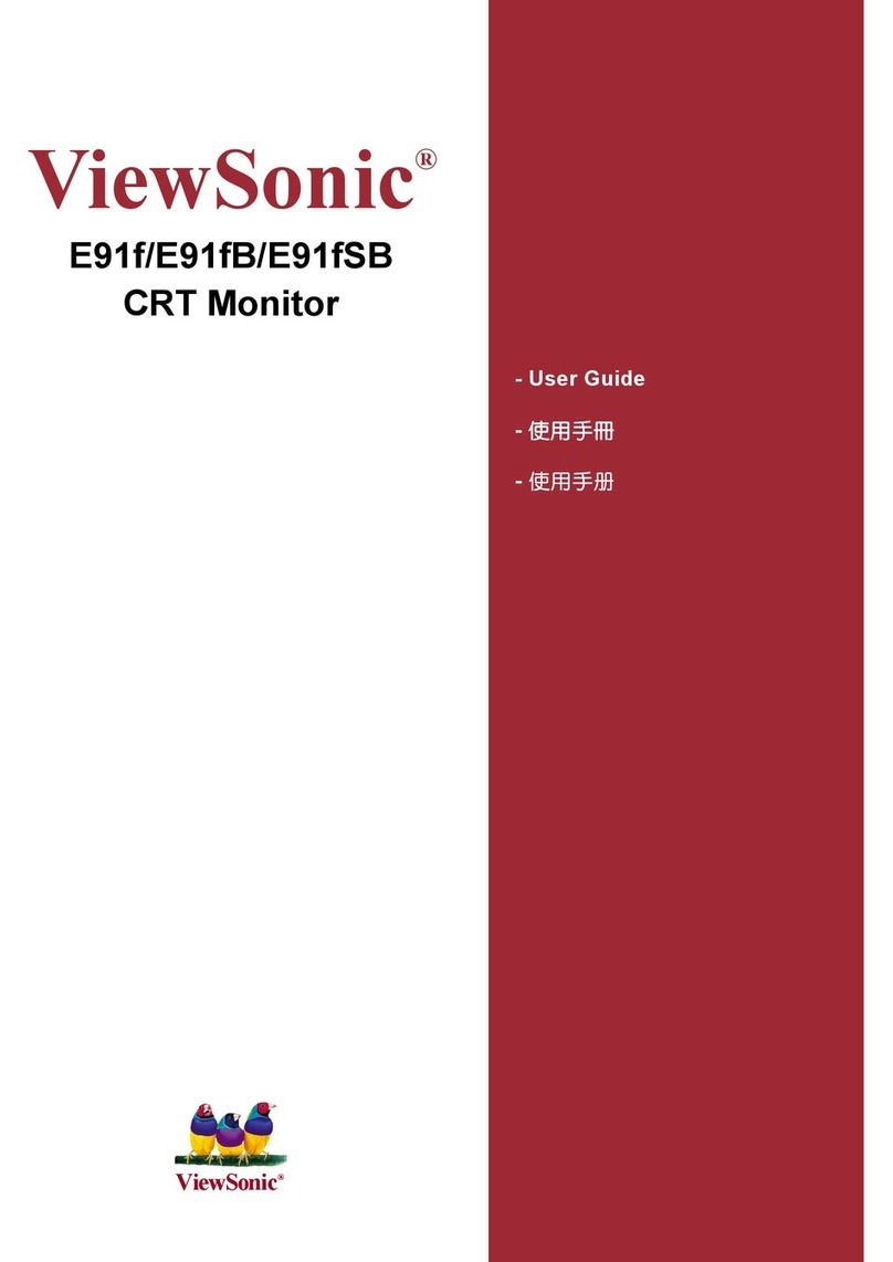 ViewSonic E91fB User manual