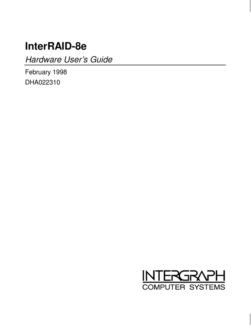 Intergraph InterRAID-8e Installation manual