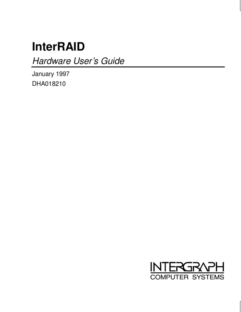Intergraph InterRAID-12 Hardware user's guide