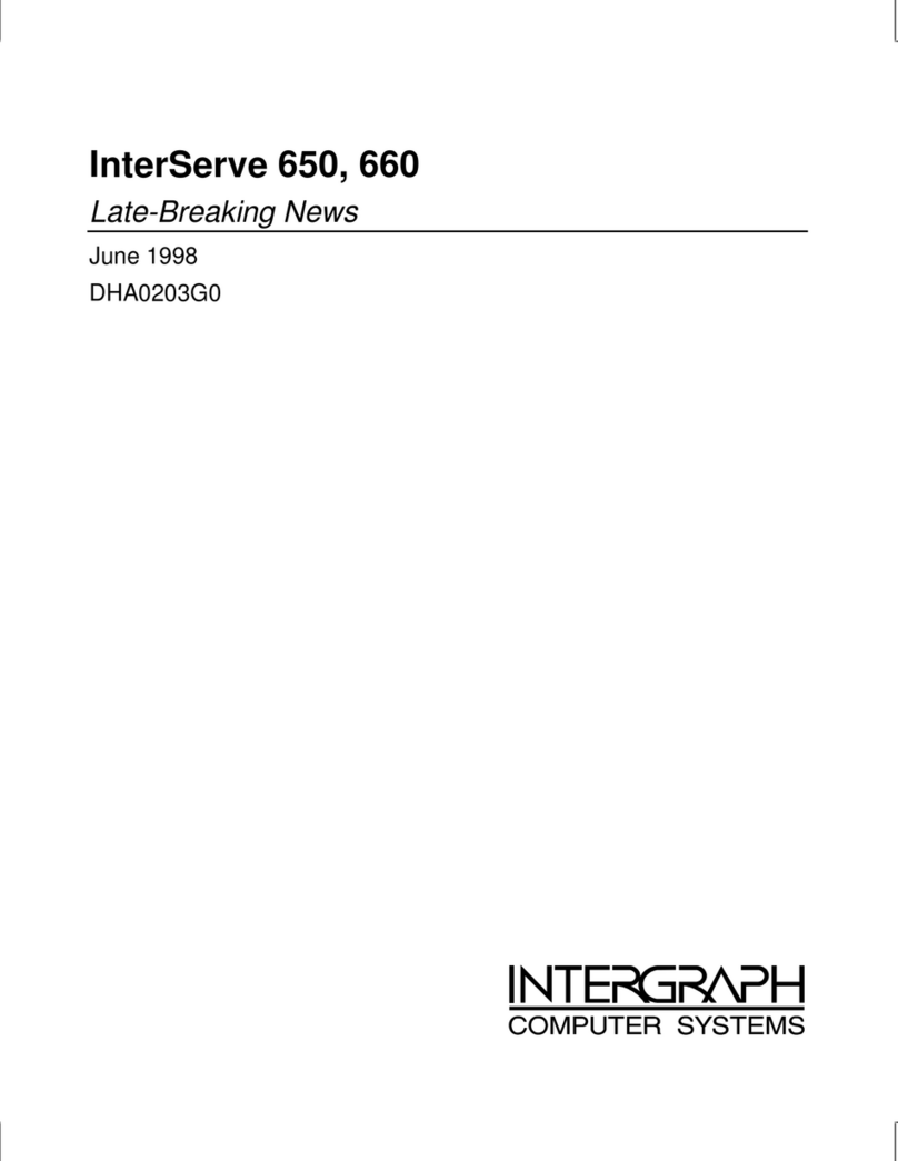 Intergraph InterServe 650 ?anual Manual