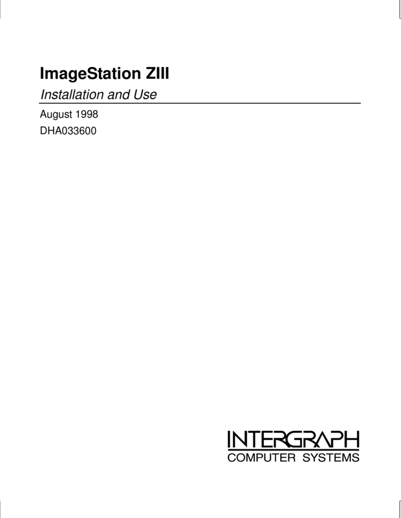 Intergraph ImageStation ZIII  and use Quick start guide