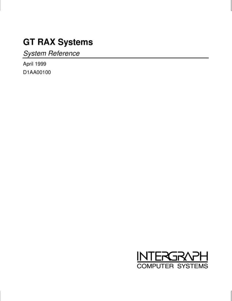 Intergraph StudioZ GT RAX User guide
