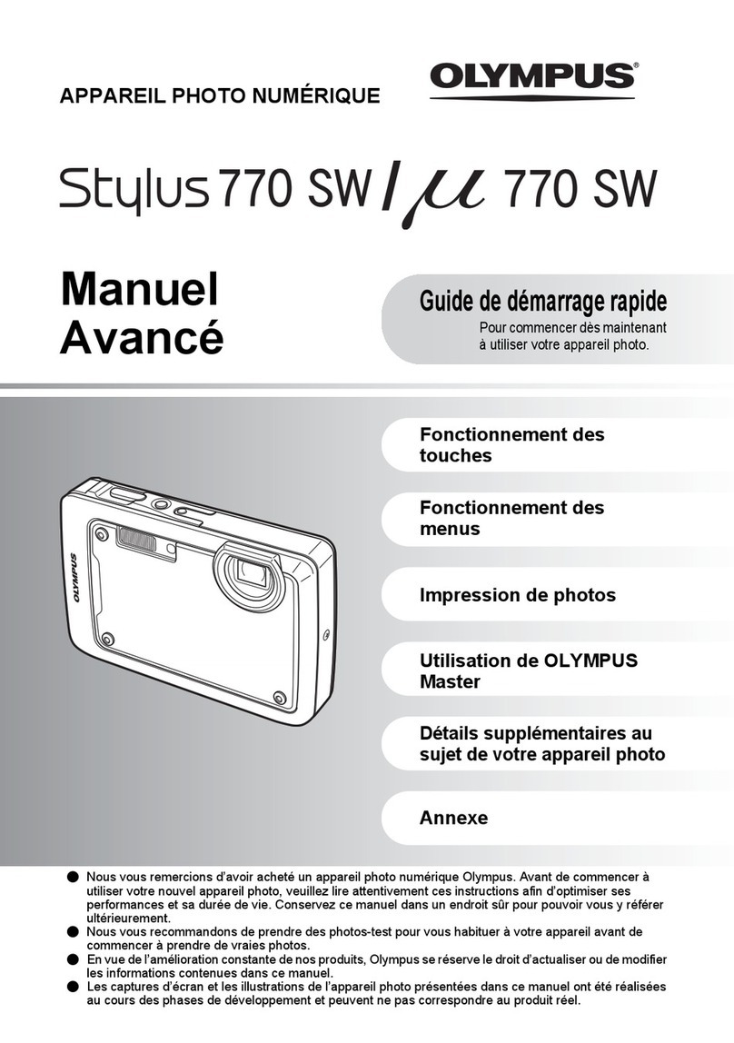Olympus Stylus 770 SW User manual