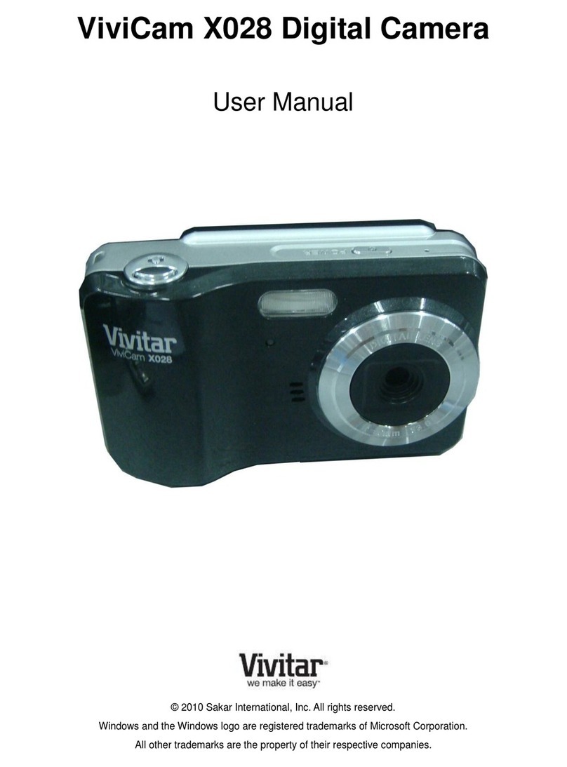 Vivitar ViviCam X028 user manual