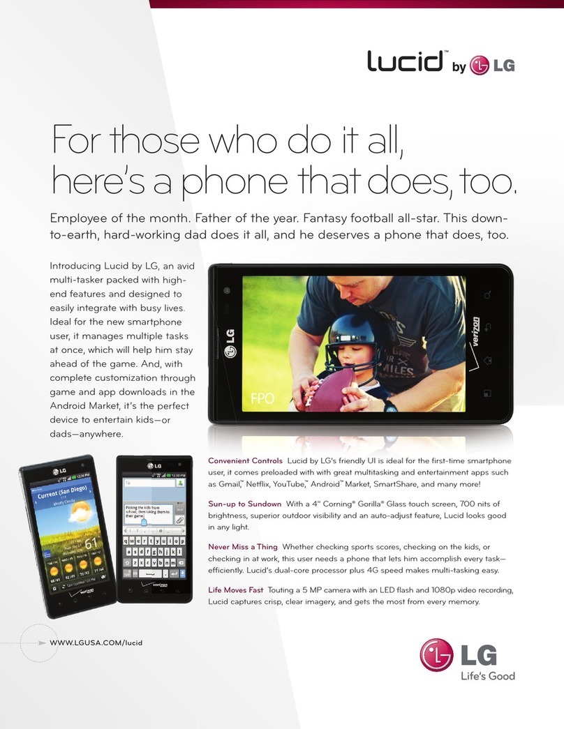 LG VS840 User manual