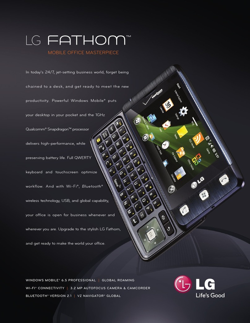 LG VS750 datasheet