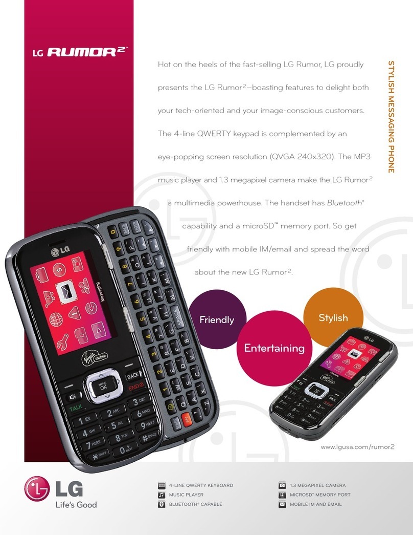 LG VM265 datasheet