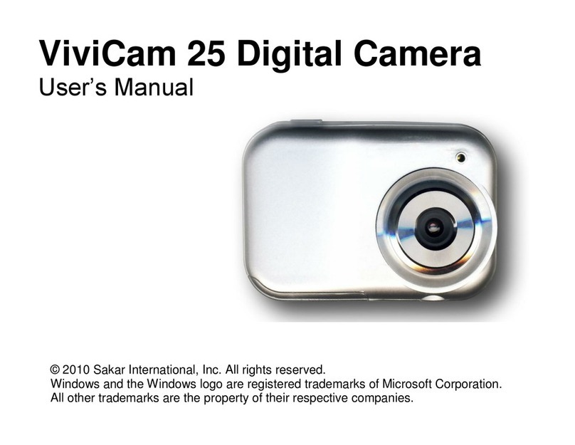 Vivitar Vivicam 25 user manual