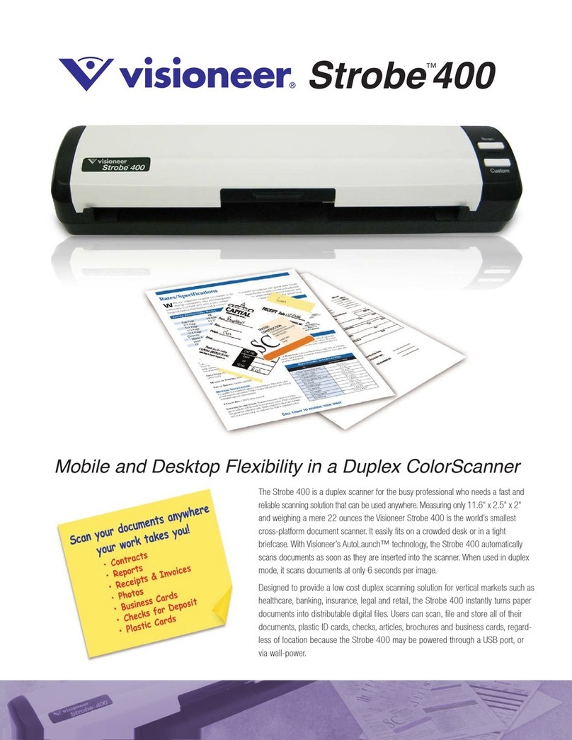 Visioneer Strobe 400 specification