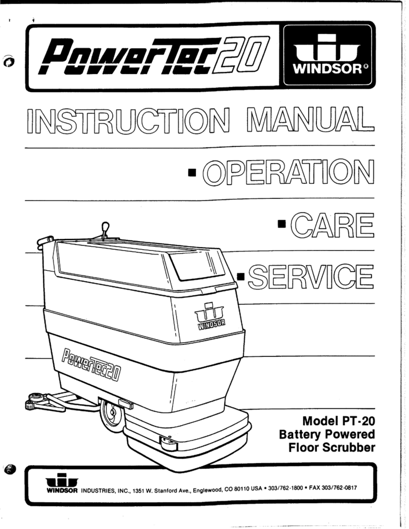 Windsor PowerTec20 PT-20 instruction manual
