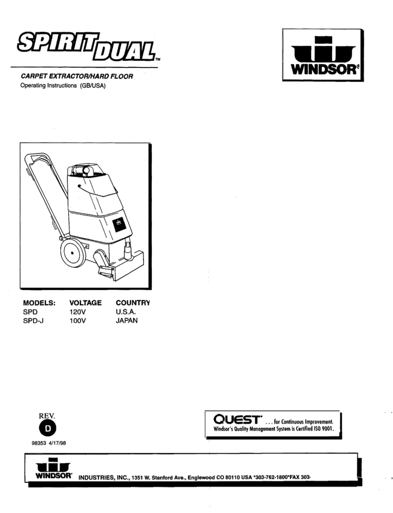 Windsor SPIRIT DUAL SPD-J manual