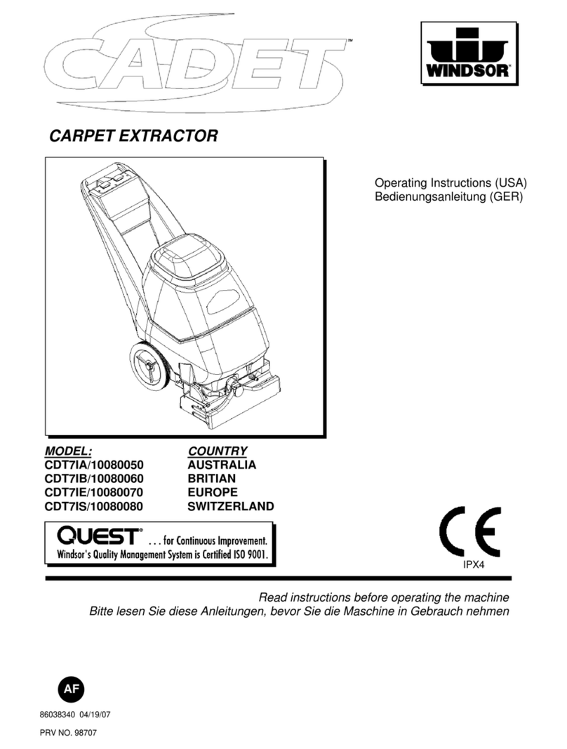 Windsor CDT7IA/10080050 User manual