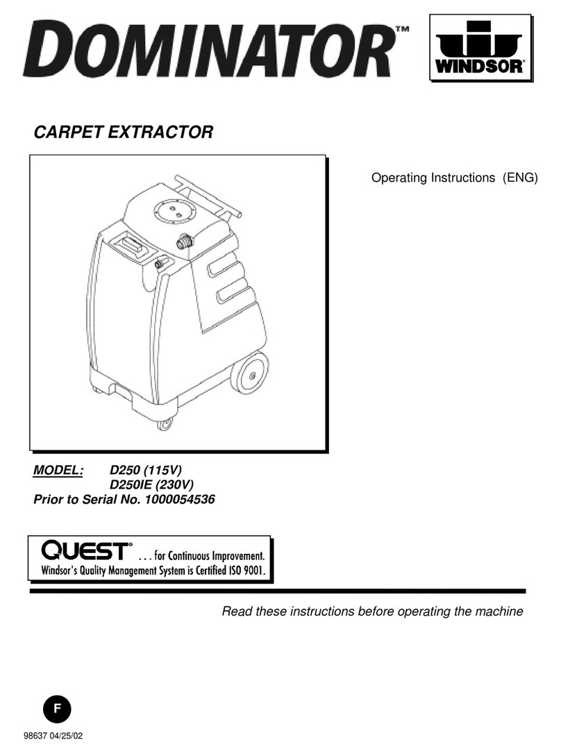 Windsor DOMINATOR D250 User manual