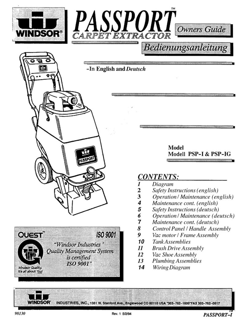 Windsor PASSPORT PSP-IG User manual