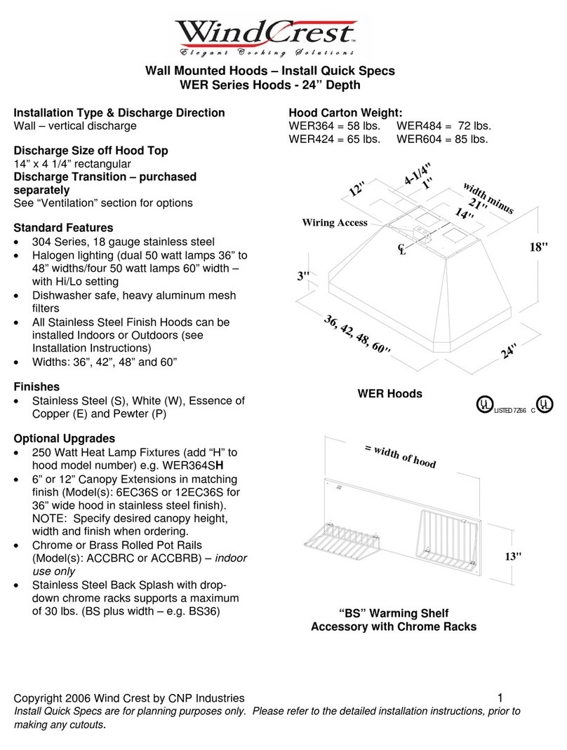 Wind Crest WER Series User manual Wind Crest WER Series User manual