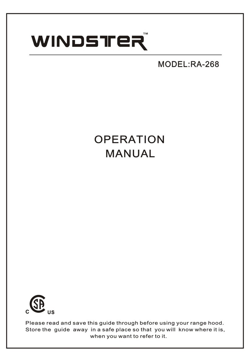 Windster RA-268 User manual