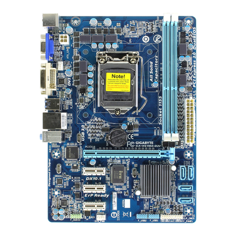 Gigabyte GA-H61MA-D2V user manual