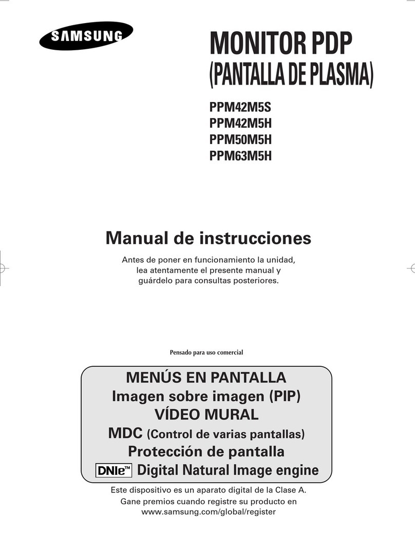 Samsung PPM42M5HB - 42" Plasma Panel Setup guide