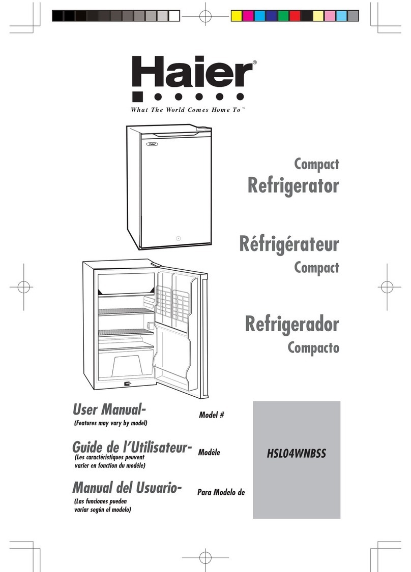 Haier HSL04WNBSS User manual