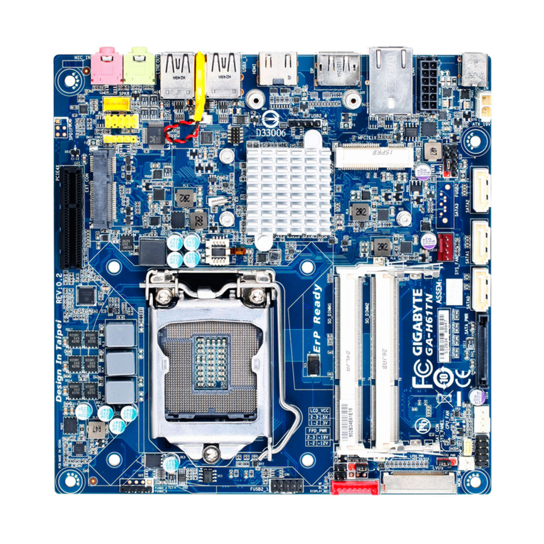 Gigabyte GA-H61TN user manual