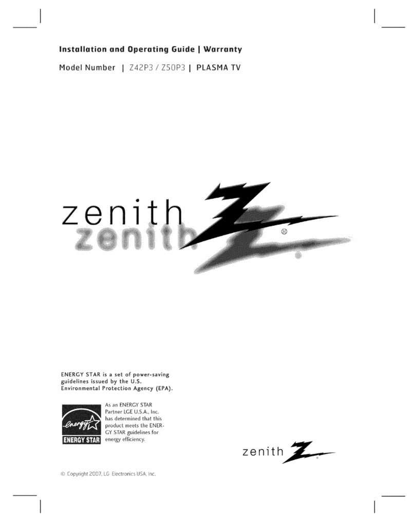 Zenith Z42P3 and Operating instructions