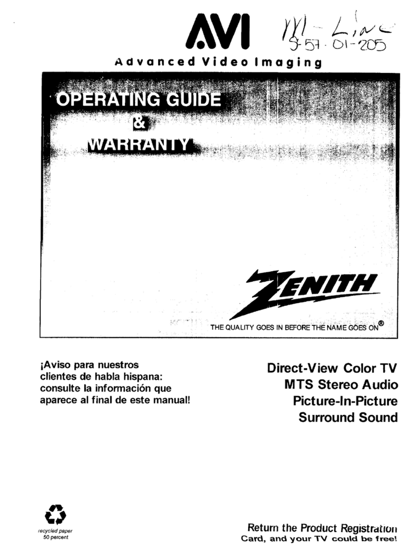 Zenith m-line Operating and maintenance manual