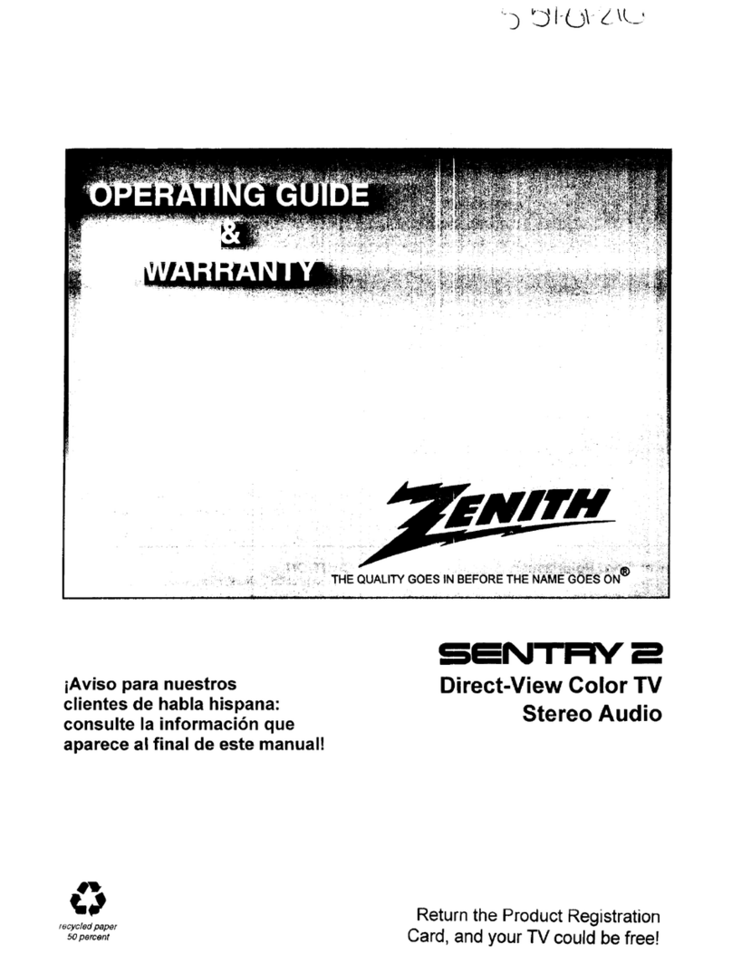 Zenith Sentry 2 Series Operating and maintenance manual