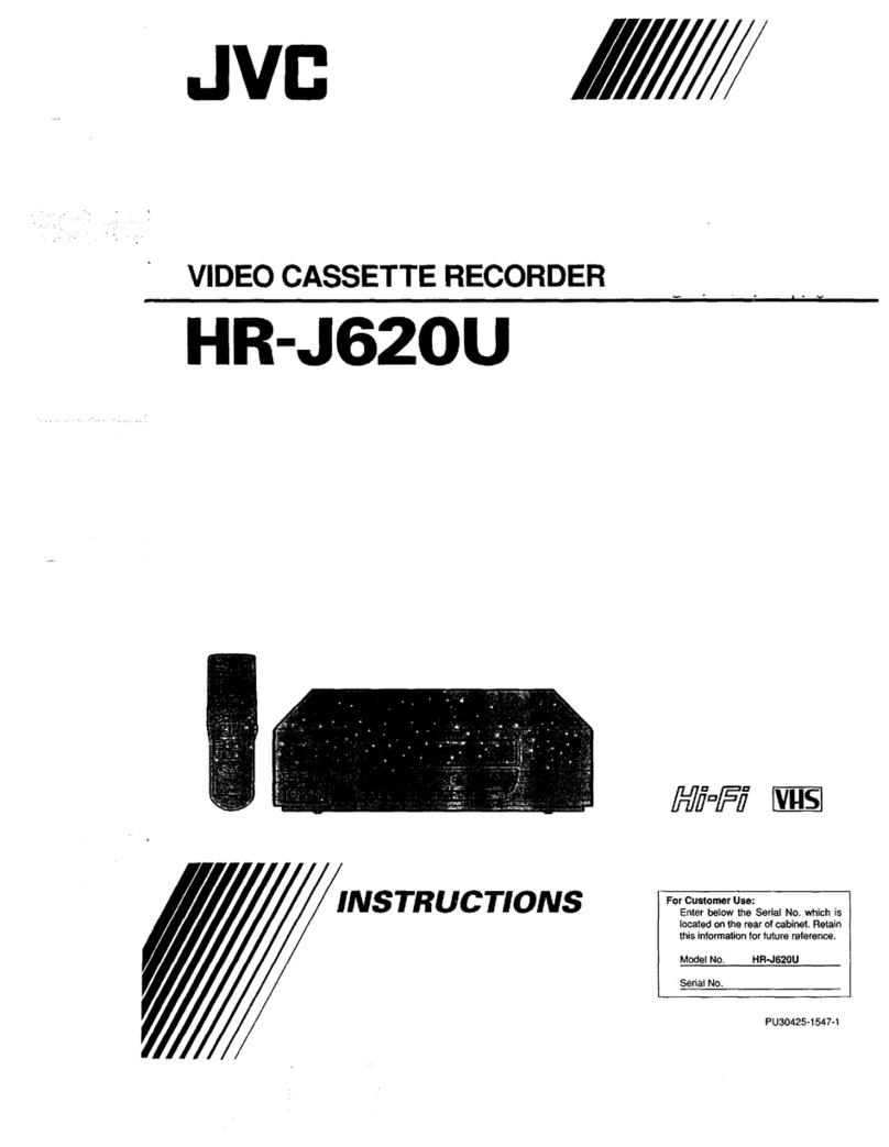 JVC HR-J620U User manual