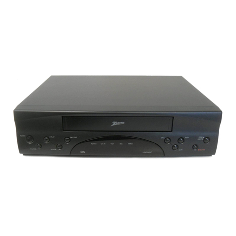 Zenith VR4106 Operating and maintenance manual