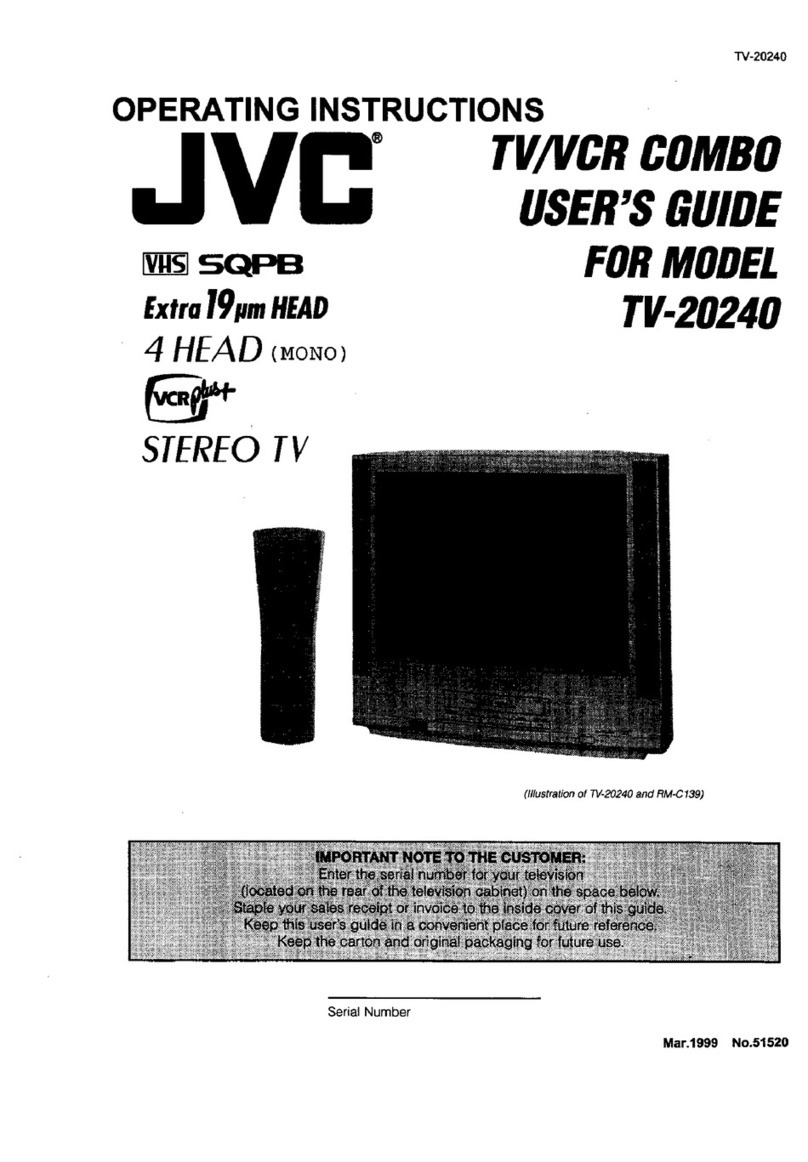 JVC TV 20240 user guide