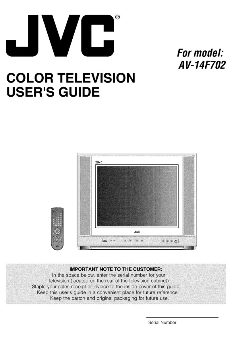 JVC AV-14F702 User manual