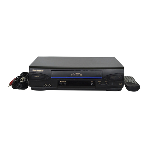 Panasonic Omnivision VHS PV-V4022 User manual