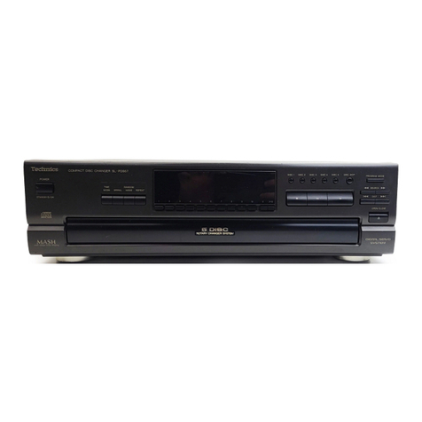 Technics SL-PD667 User manual