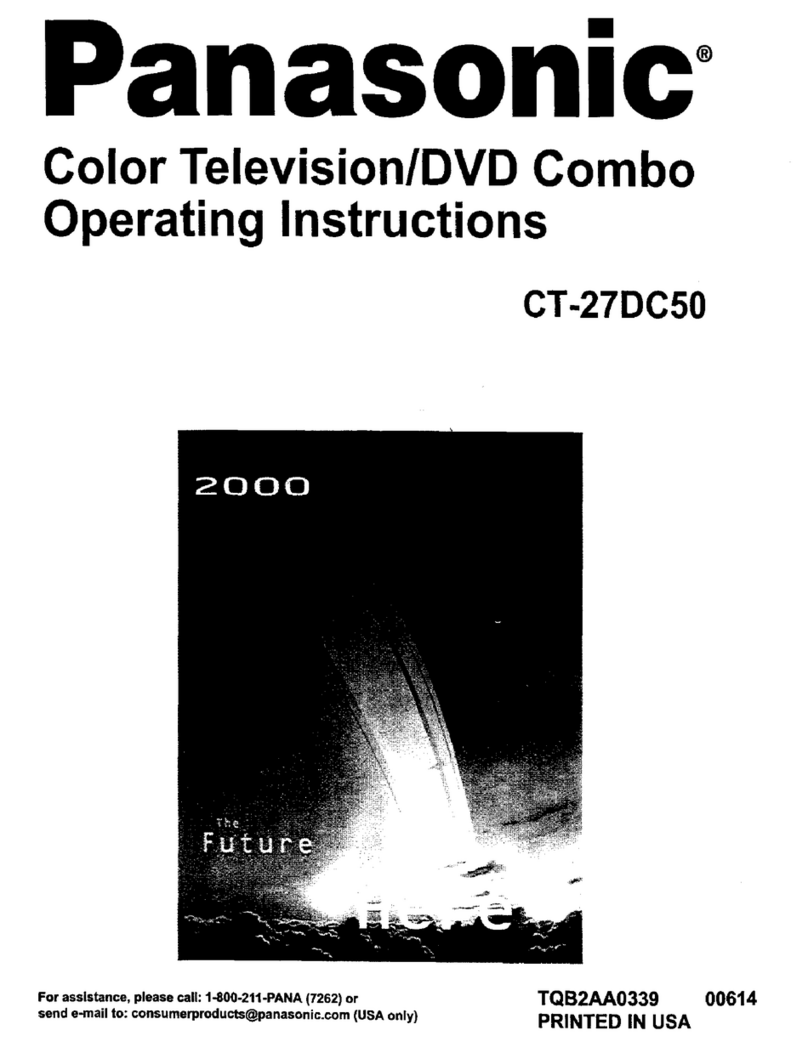 Panasonic CT-27DC50 User manual