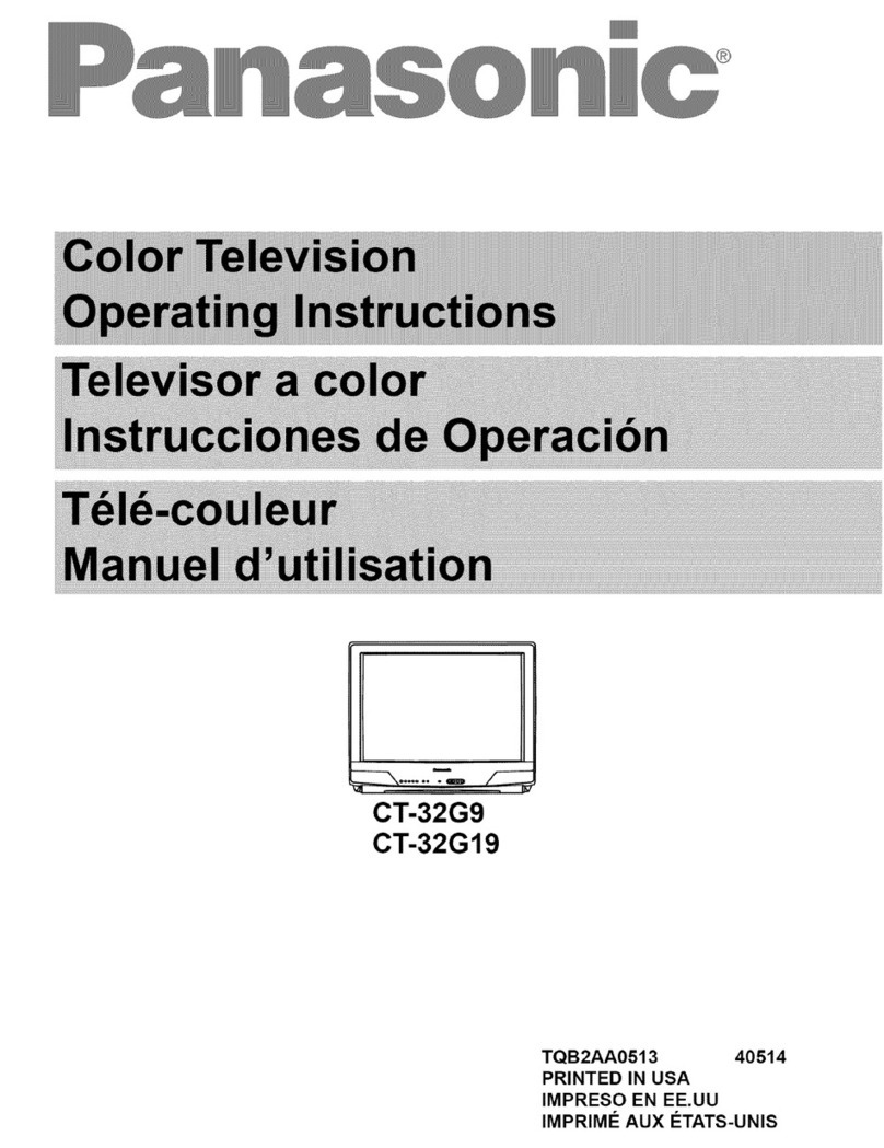 Panasonic CT-32G19 User manual