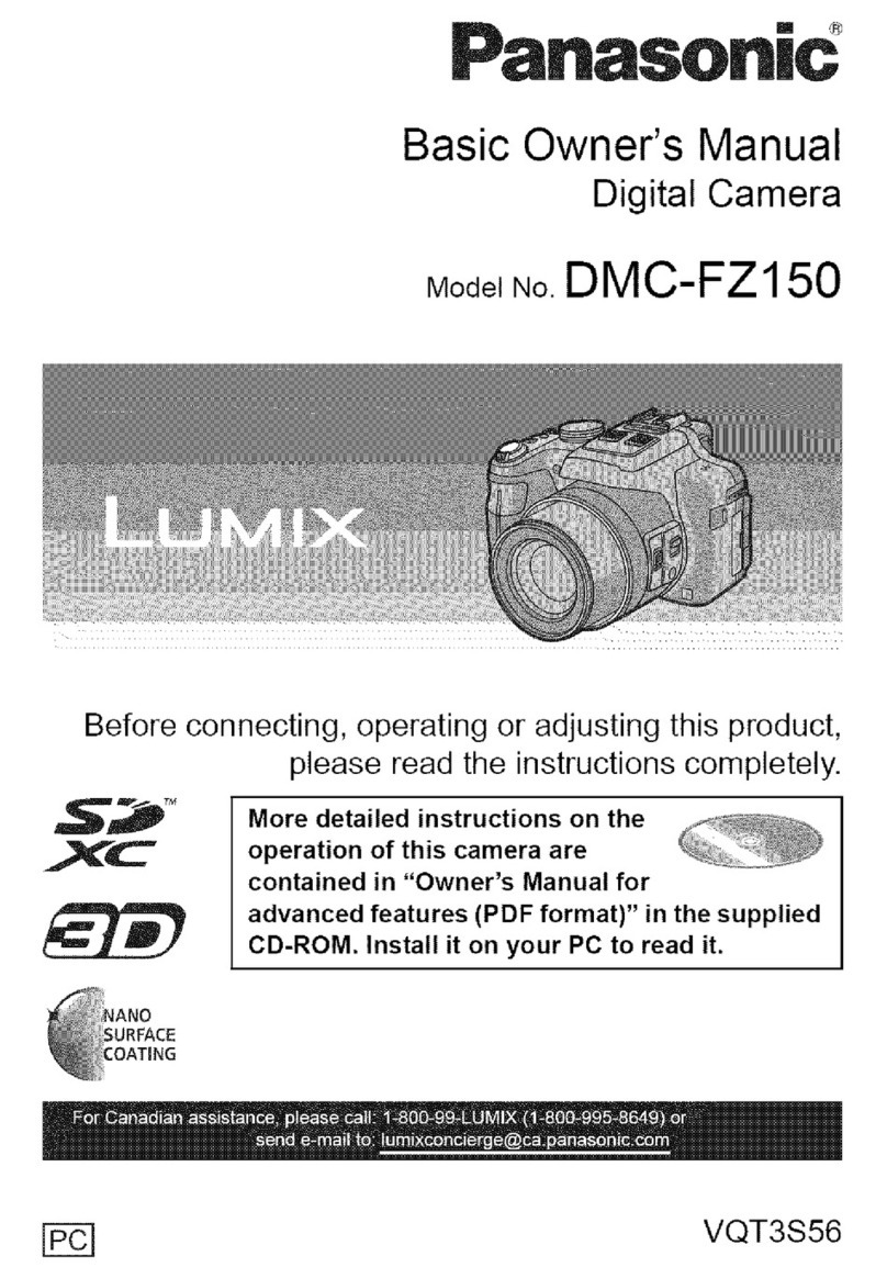 Panasonic Lumix DMC-FZ150 Installation and service instructions