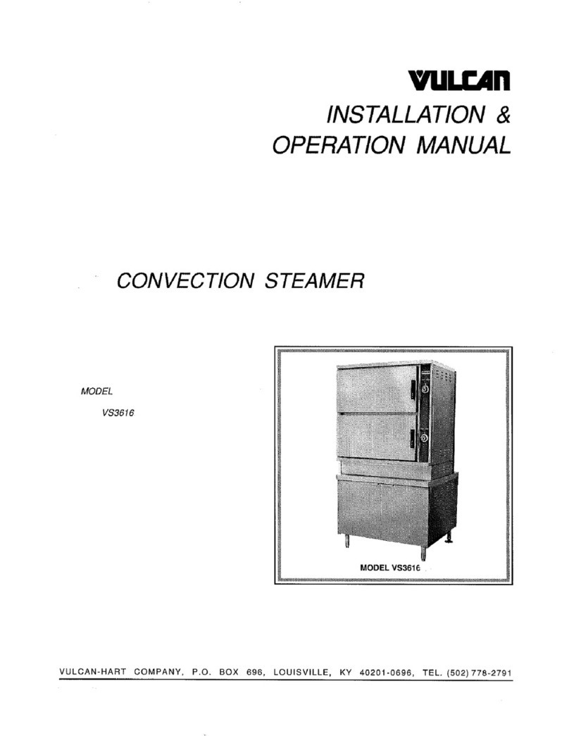 Vulcan-Hart VS3616 User manual