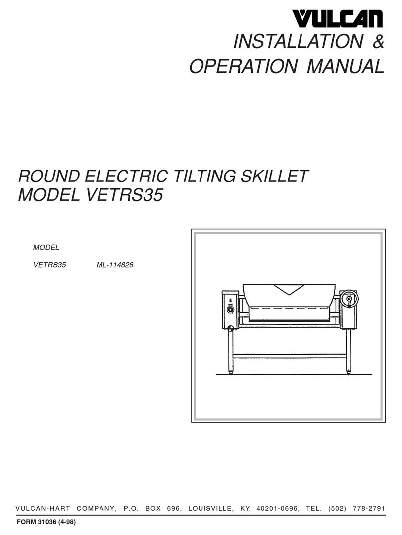 Vulcan-Hart ML-114826 User manual