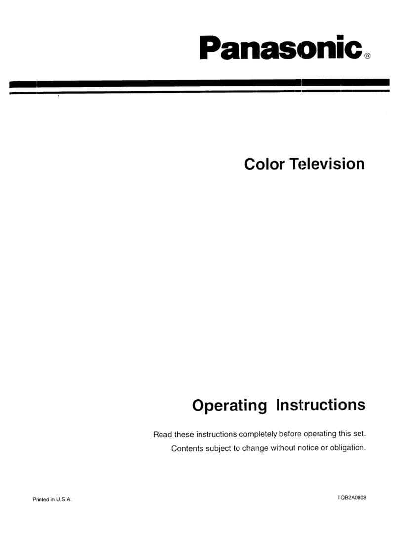 Panasonic CT-20S12S User manual Panasonic CT-20S12S User manual
