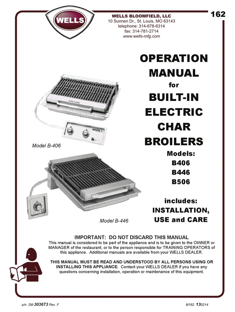 Wells B446 Operation manual