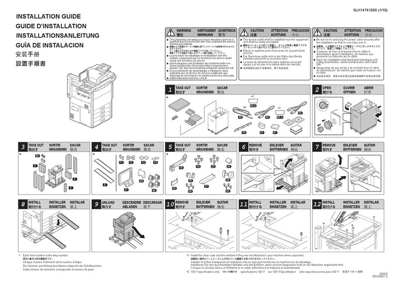 Kyocera TASKalfa 650c User manual